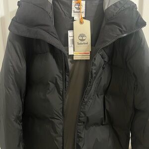 Timberland Men's Black Puffer Coat